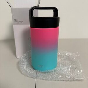 Simple Modern Provision Food Jar 16oz Pink Blue Ombre JARF-16-SB Lunch Box
